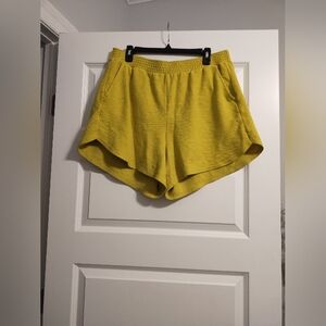 Yellow Women's Shorts